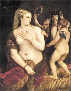 Venus_con_mirror Лучше бы Северин не видел этой картины. Тициан. Венера с зеркалом. 1554–1555. Национальная галерея, Вашингтон